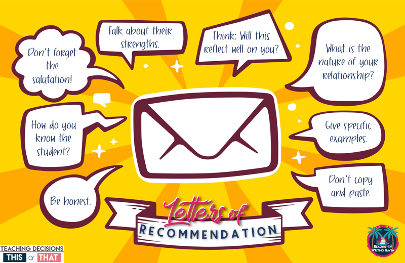 How to Write a Letter of Recommendation for Students