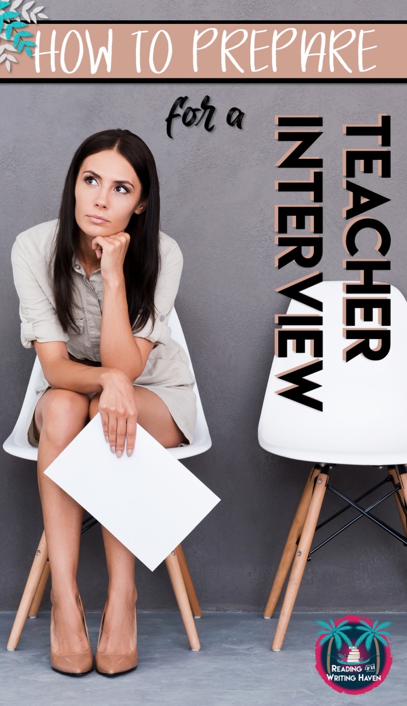 Teacher interview approaching? Read about common questions, preparation tips, and more in this post from Reading and Writing Haven. #secondaryela #interviewtips