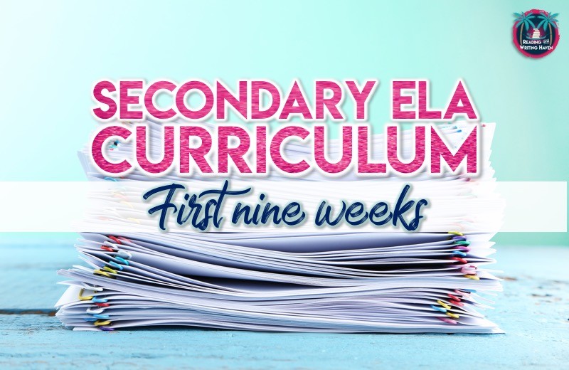 First Quarter ELA Curriculum Guide