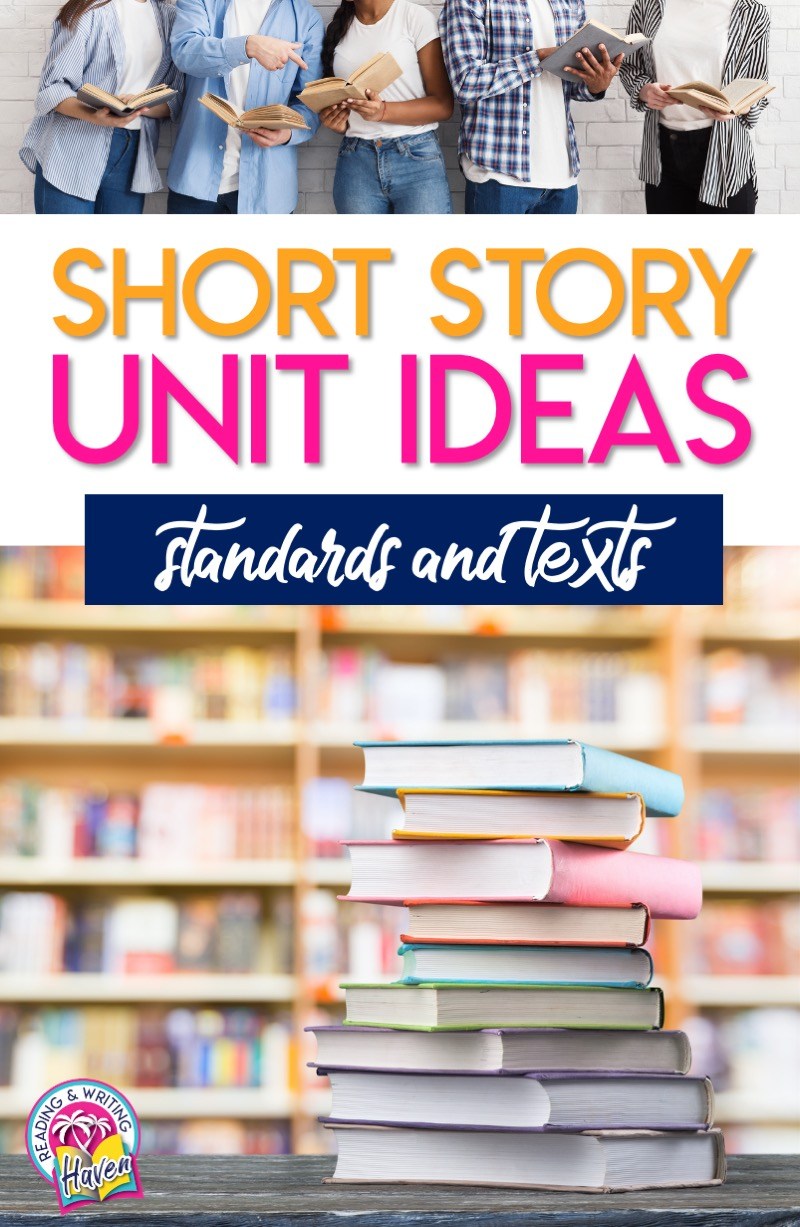 Read about short stories for high school, standards to cover, and a possible teaching approach. #highschoolela #shortstoryunit