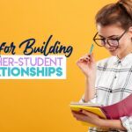 Tips for building teacher-student relationships to improve classroom management #highschoolteacher #classroommanagement