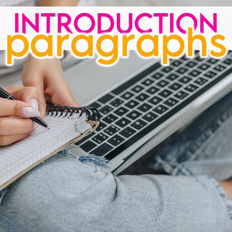 Teach students how to write an introduction paragraph with these simple steps #highschoolela #argumentativewriting