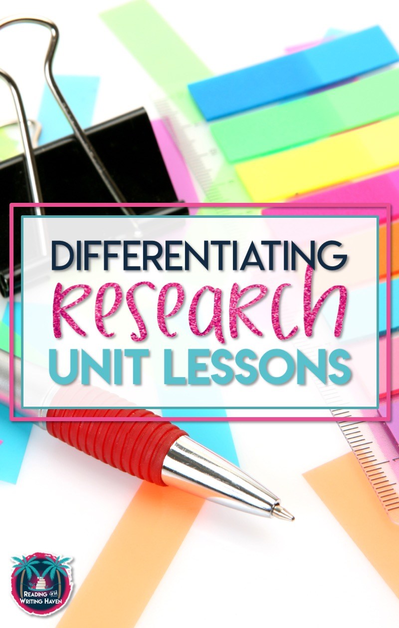 Differentiate research paper lessons to maximize learning and engagement #highschoolELA #researchpaper
