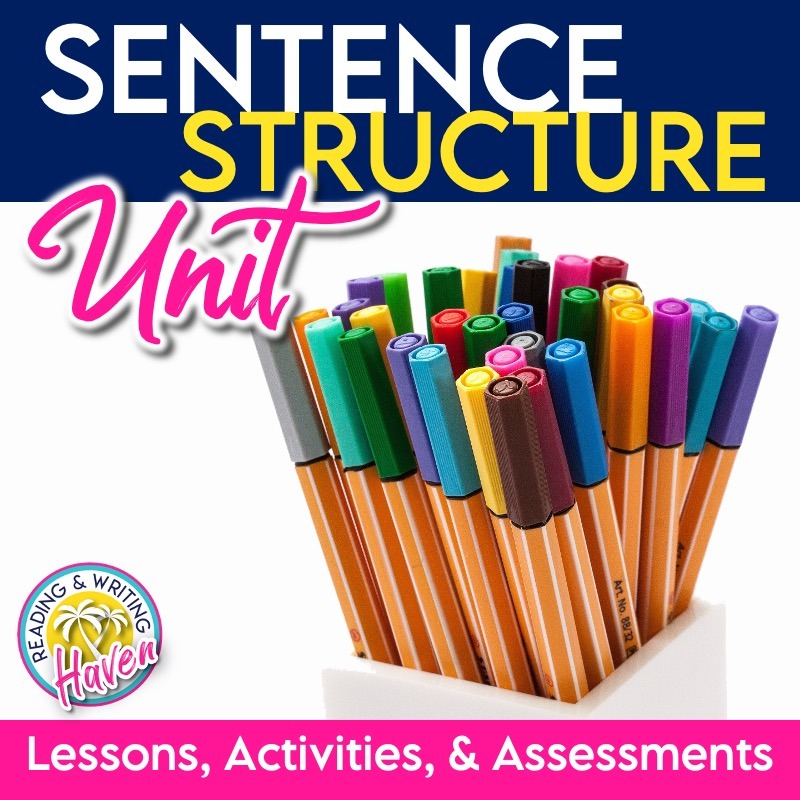 Read about how to teach sentence structure #highschoolela #sentencetypes