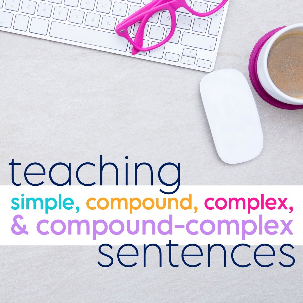 How to Teach Sentence Structure: Simple, Compound, Complex, Compound-Complex