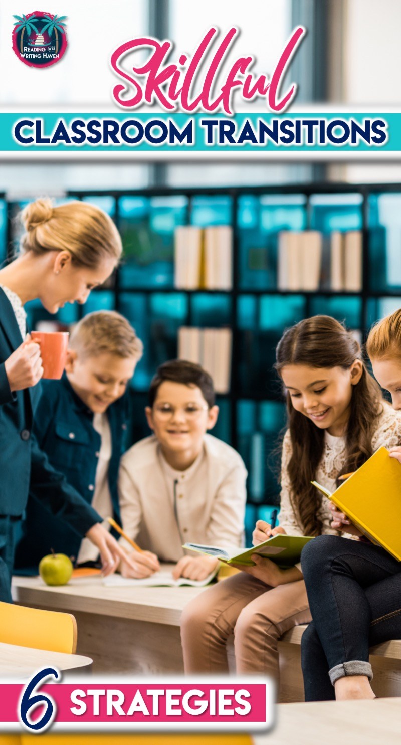 classroom transitions examples Classroom transition strategies and ideas for middle school and high school #ClassroomManagement #MiddleSchoolTeacher