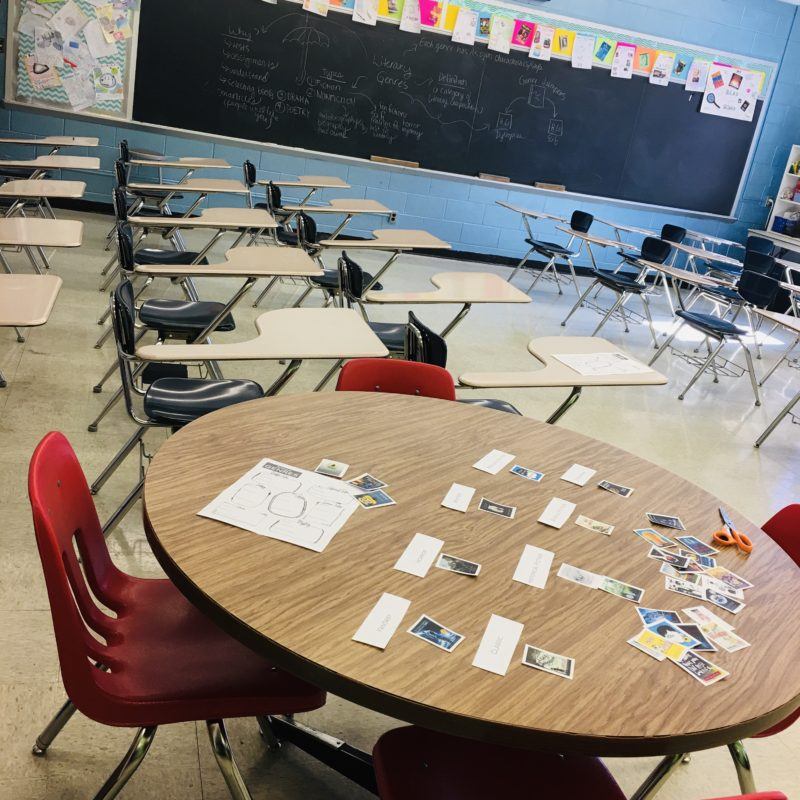 Student desk arrangement ideas for middle and high school #ClassroomSetup #BacktoSchool