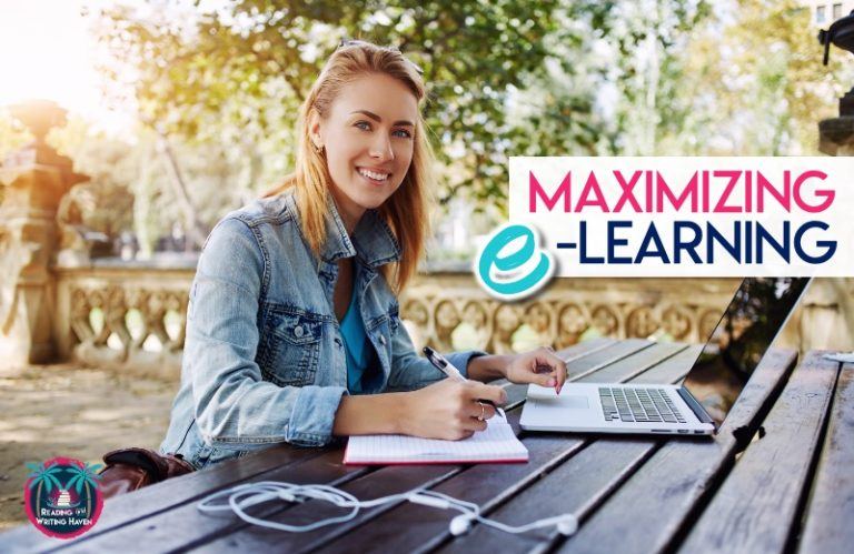 Preparing for e-learning? Here are some lesson planning tips and resources to save you time and help you stay focused. #DistanceLearning #eLearning #TeacherTips #LessonPlans