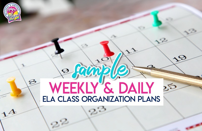 Daily and Weekly ELA Plans