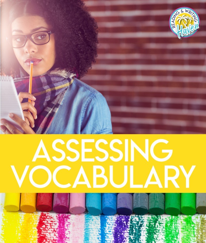 Ways to authentically assess vocabulary #Vocabulary #MiddleSchool #HighSchool