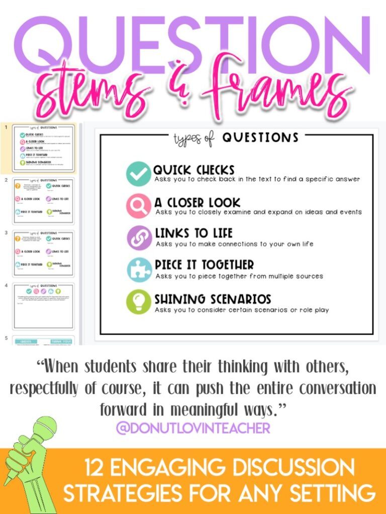 12 Powerful Discussion Strategies to Engage Students Reading and Writing Haven