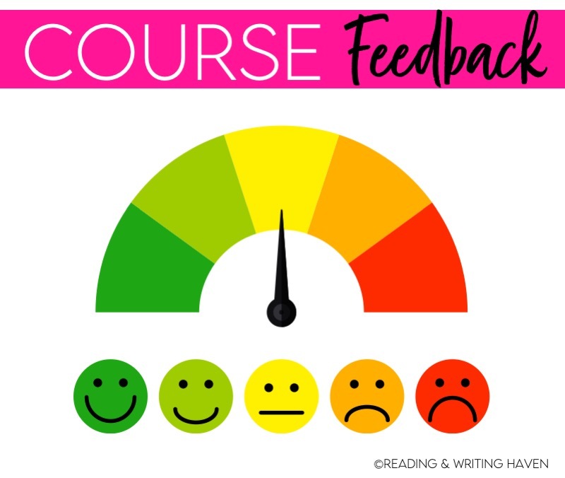 Course evaluation and feedback