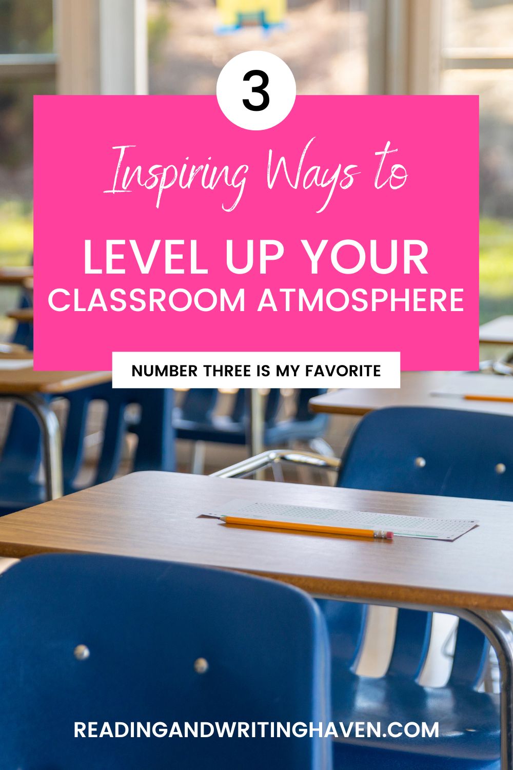 Create a calm, predictable, and inspiring classroom atmosphere for relationships and learning. 