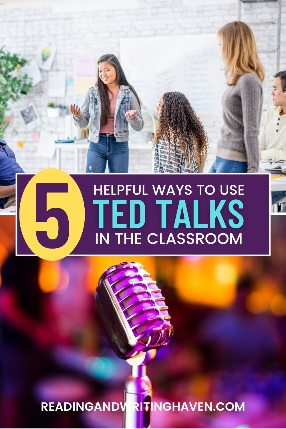 5 helpful ways to use Ted Talks in the middle and high school classroom