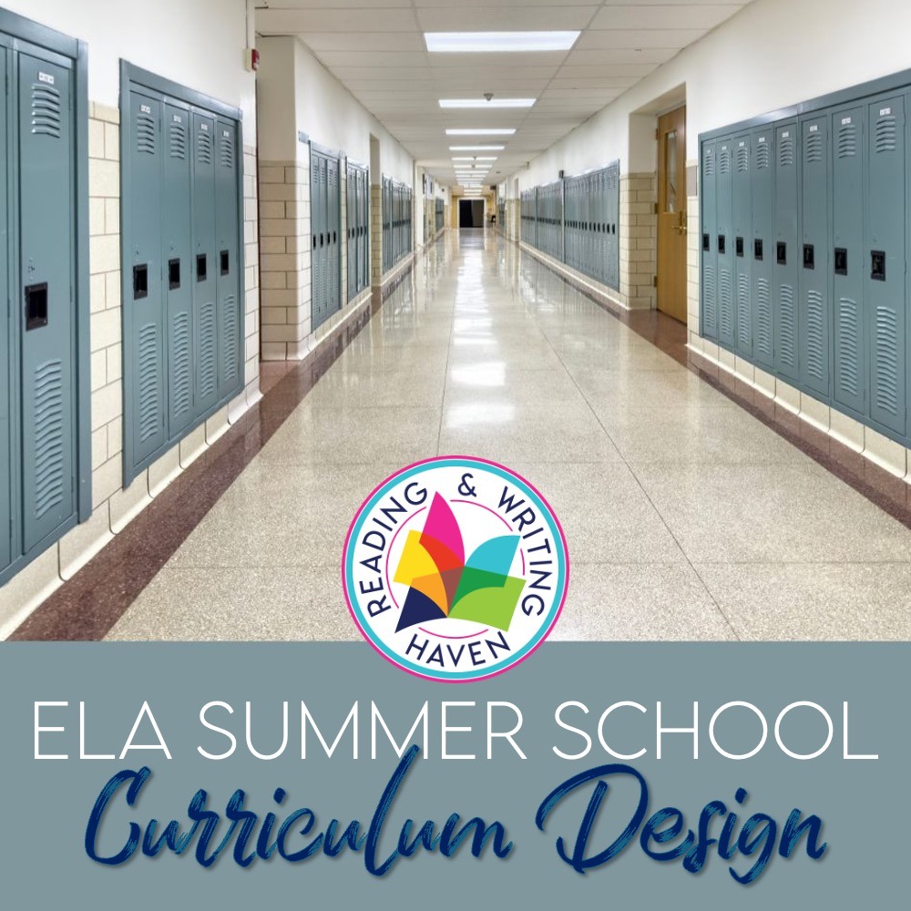 Design an effective ELA Summer School curriculum!
